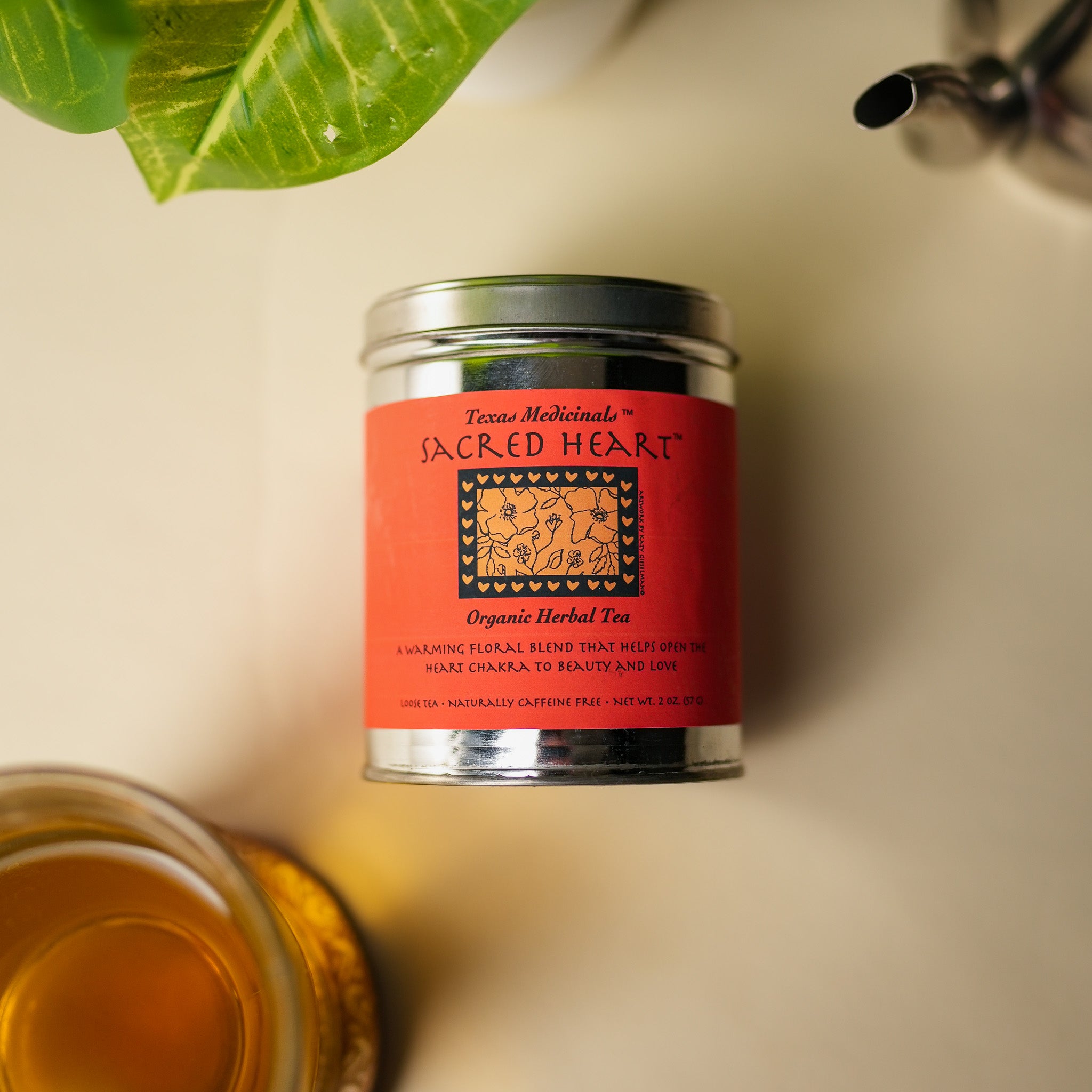 Sacred Heart Organic Herbal Tea