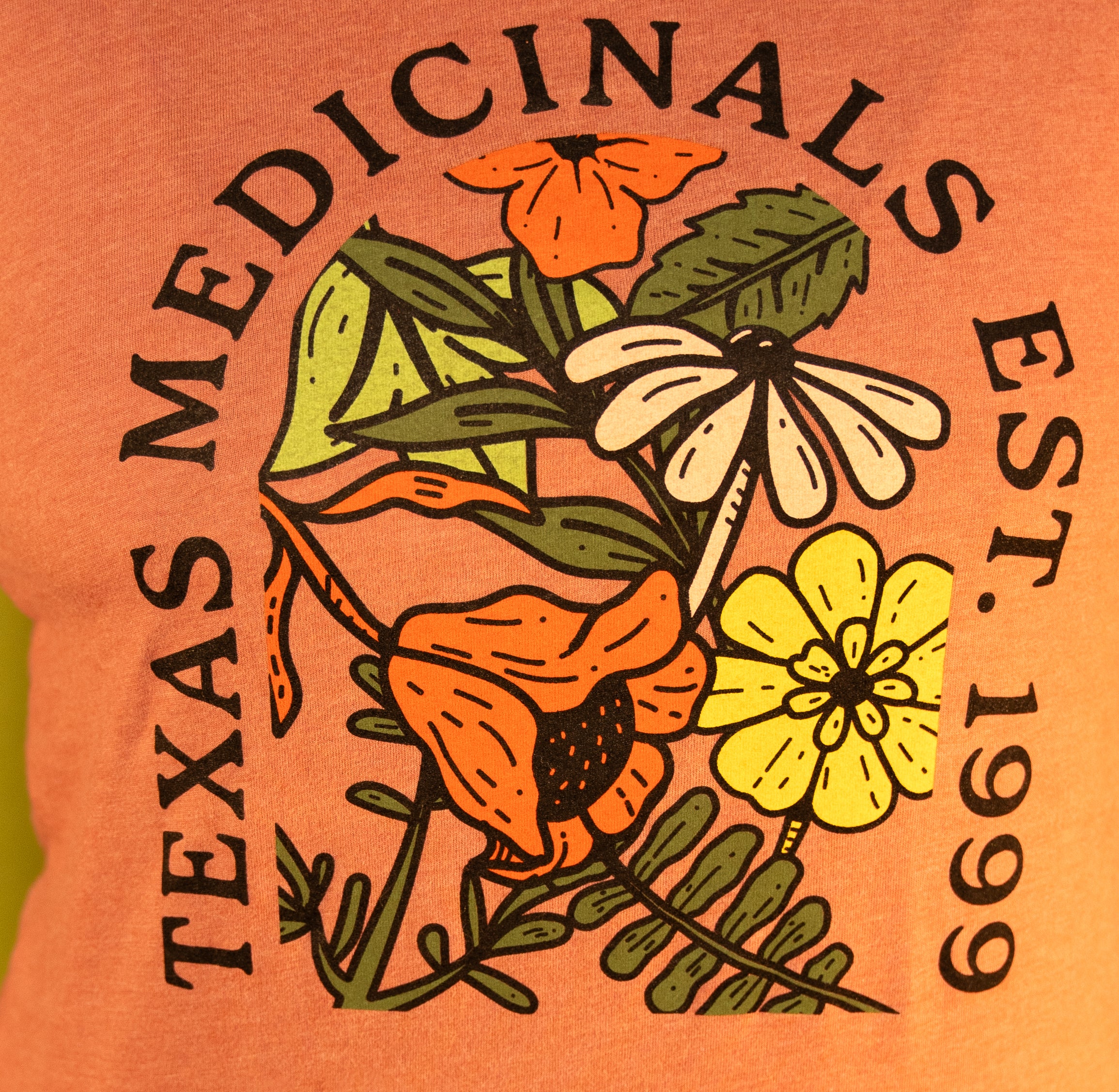 Texas Medicinals Red Tee